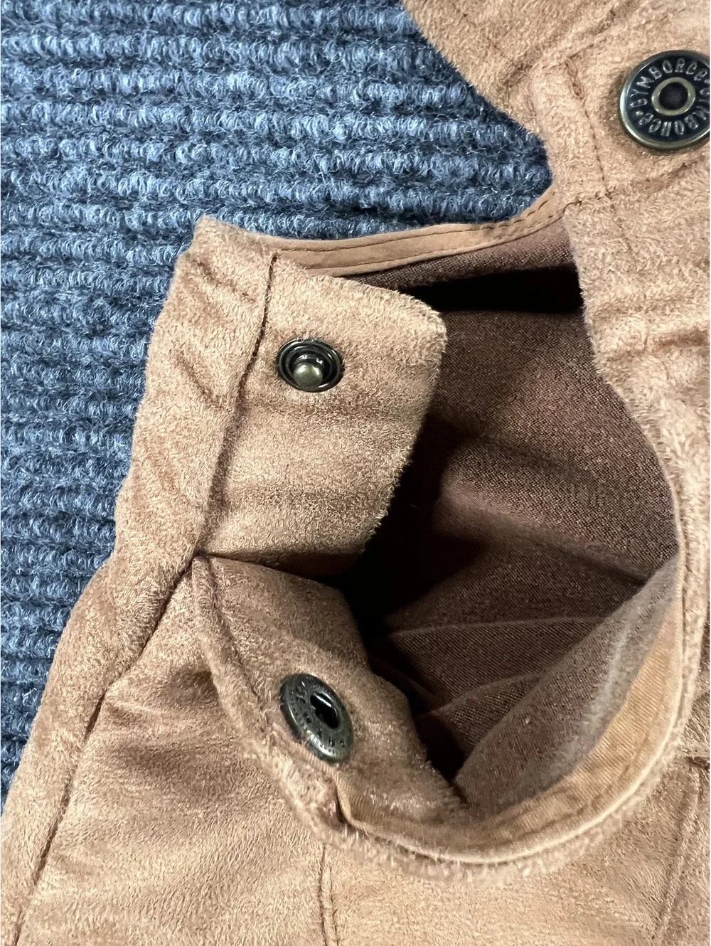 Gymboree Toddler Girls 2T Brown Suede Like Jumper Dress